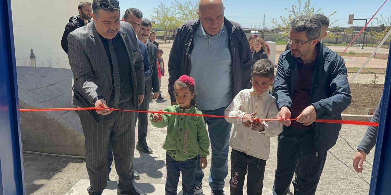 Taşıma eğitimi alan öğrenciler için yemekhane açılışı yapıldı