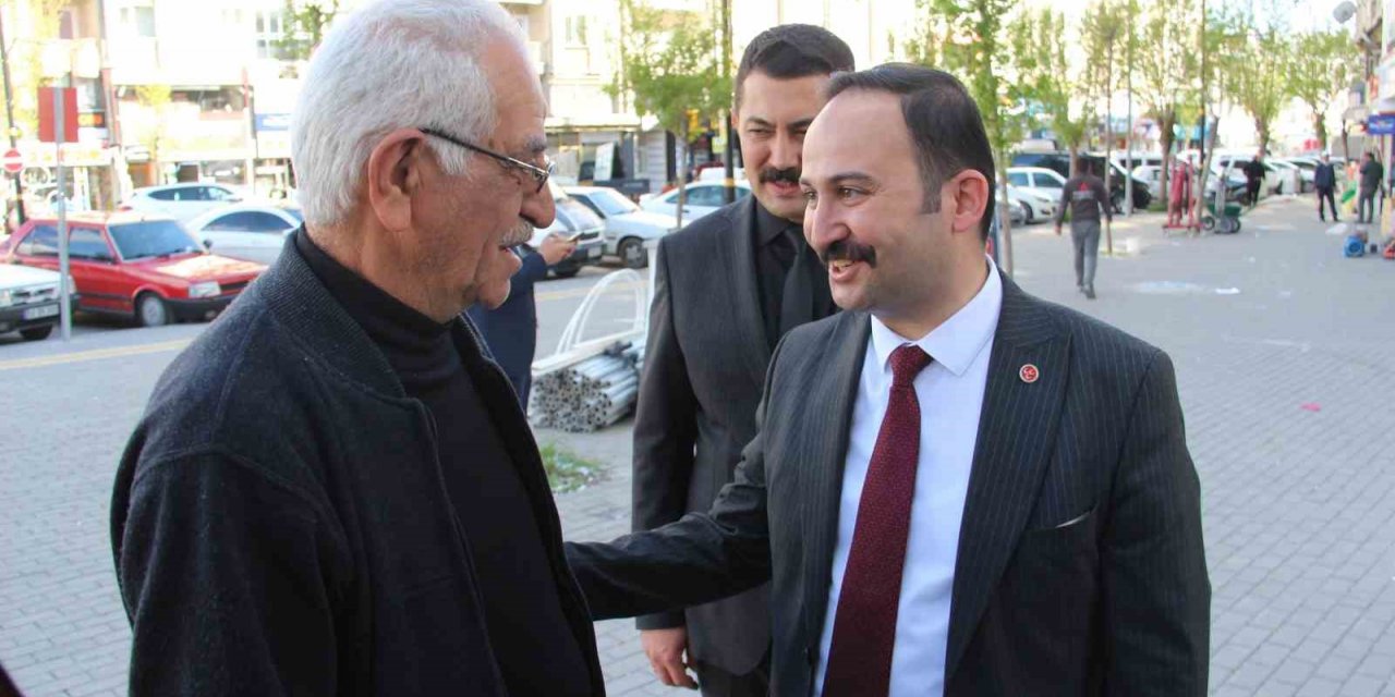 MHP Sivas milletvekili adayı İpek: “Halkımızın teveccühü bizleri gururlandırıyor"