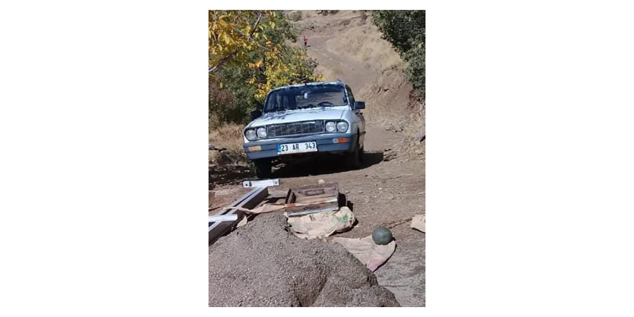 Elazığ’da park halindeki otomobil çalındı