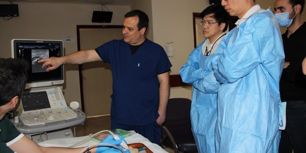 Kütahya Evliya Çelebi Eğitim ve Araştırma Hastanesi doktorlarından uluslararası eğitim