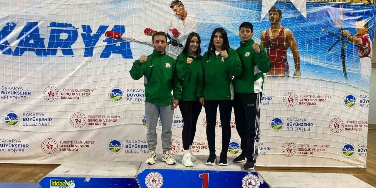 Düzce Üniversitesi şampiyonaya damga vurdu