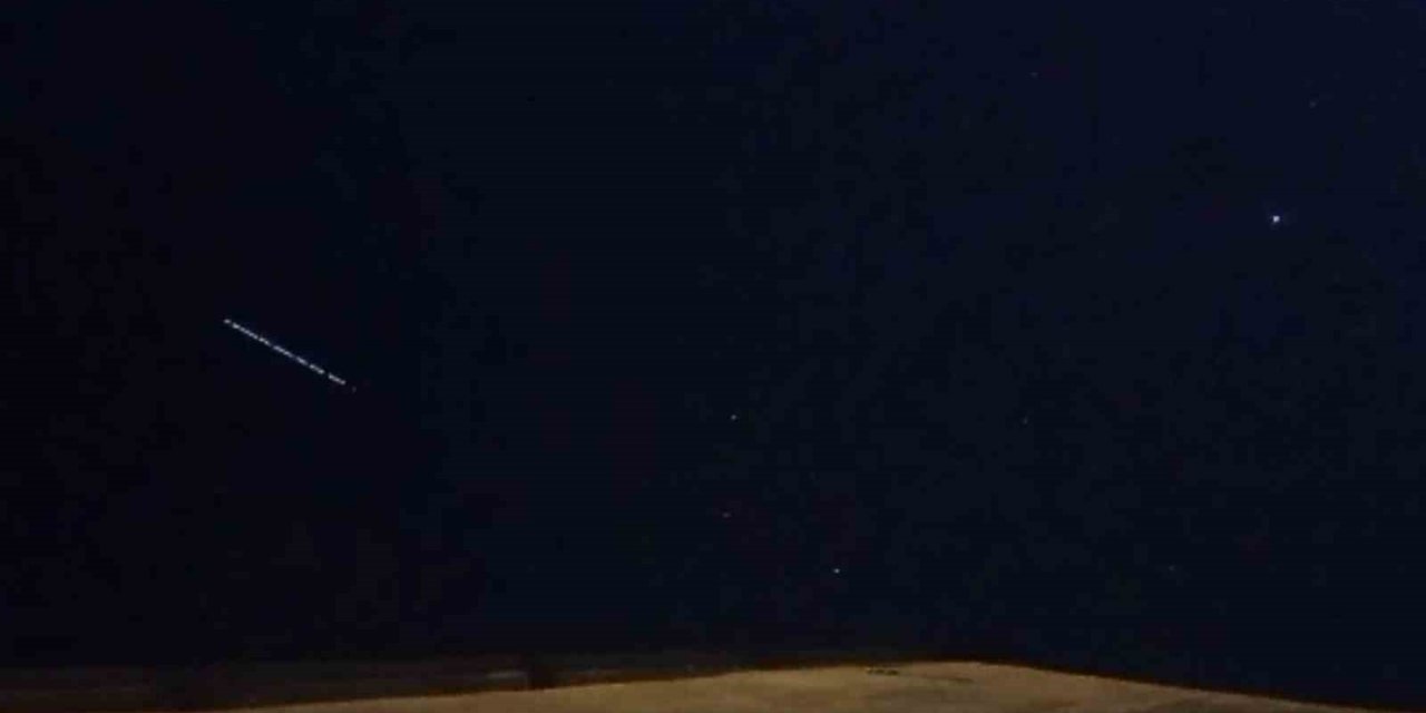 Starlink uyduları Osmaniye semalarında