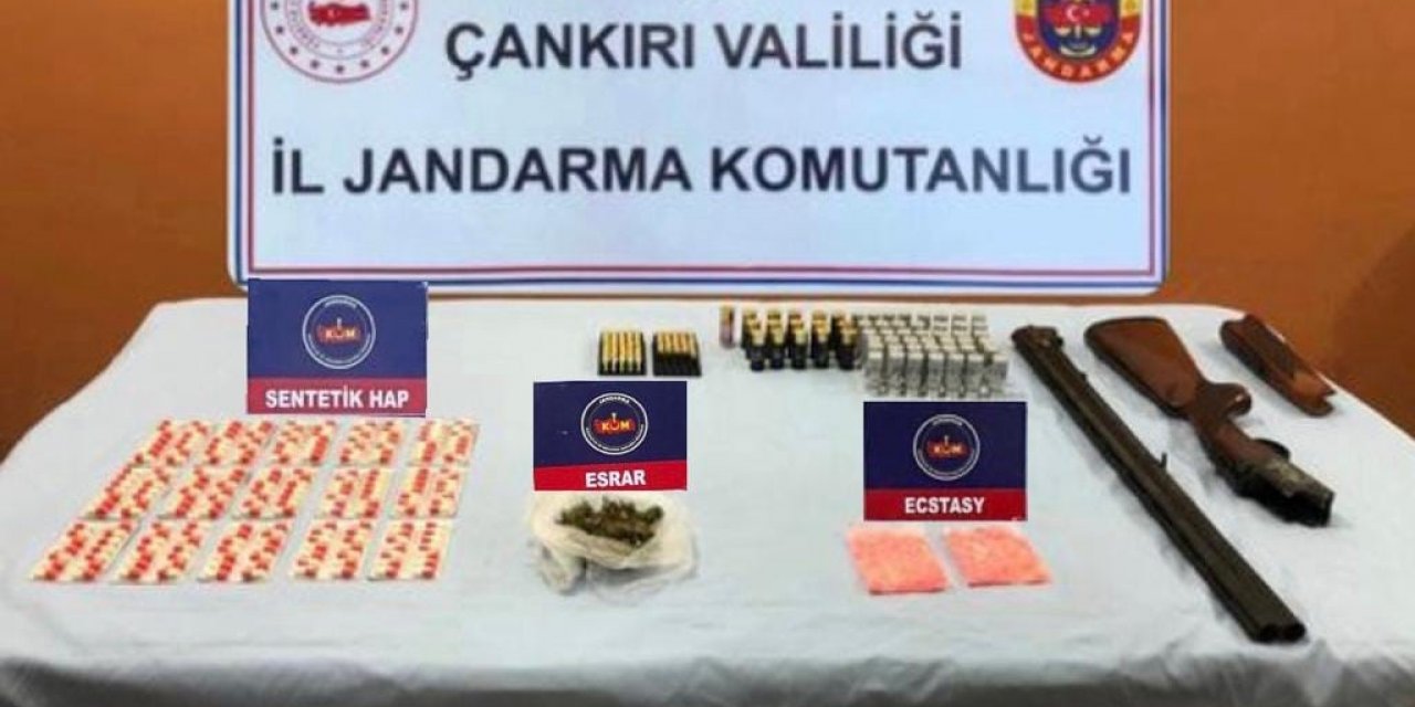 Çankırı’da uyuşturucu operasyonu: 2 tutuklama