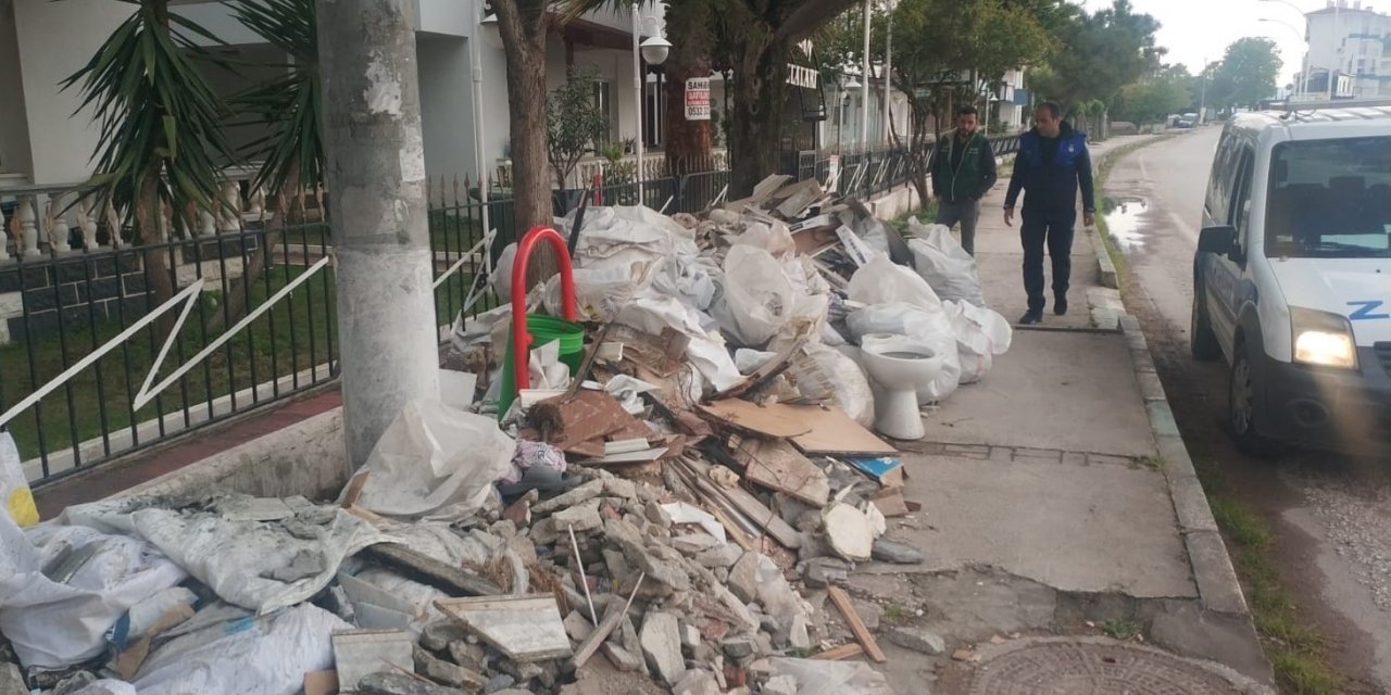 Gemlik’te hafriyat atıklarını evden alma dönemi başladı