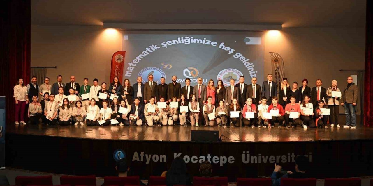 Afyonkarahisar’da matematik şenliği tamamlandı