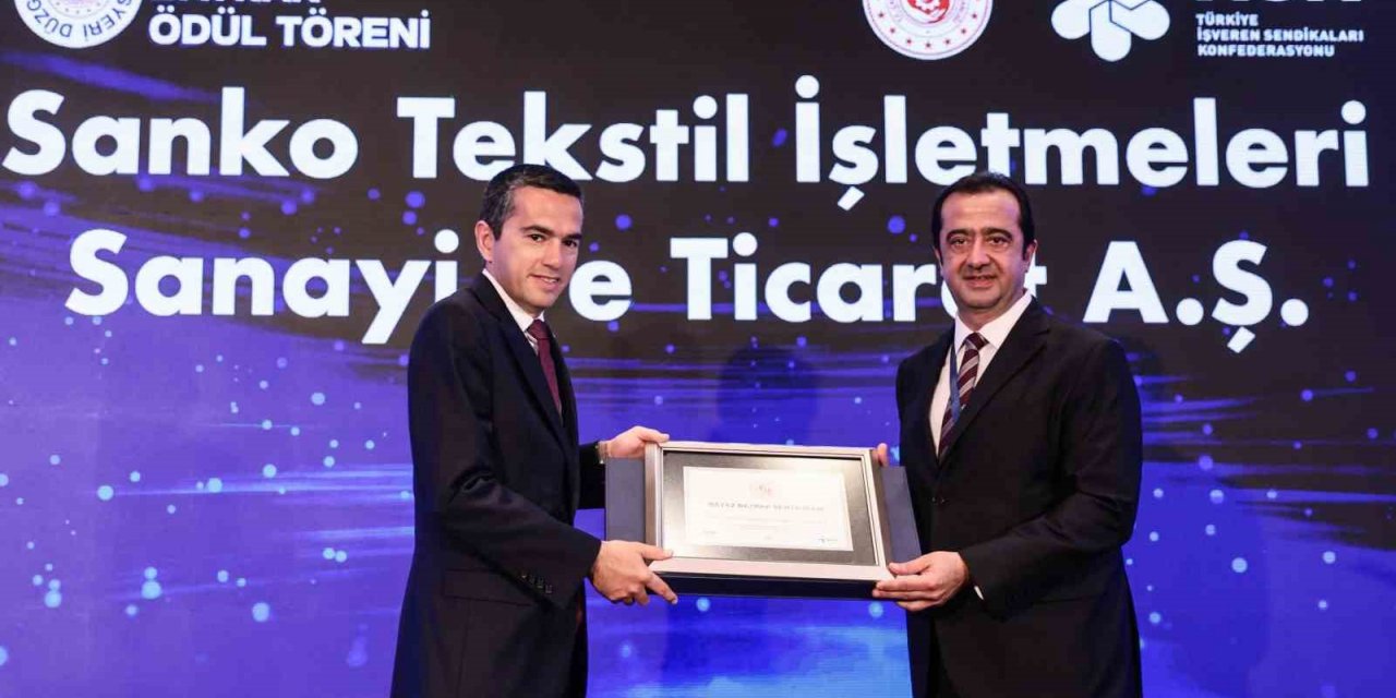 SANKO Tekstil “Beyaz Bayrak” kazanan ilk iş yerleri arasında