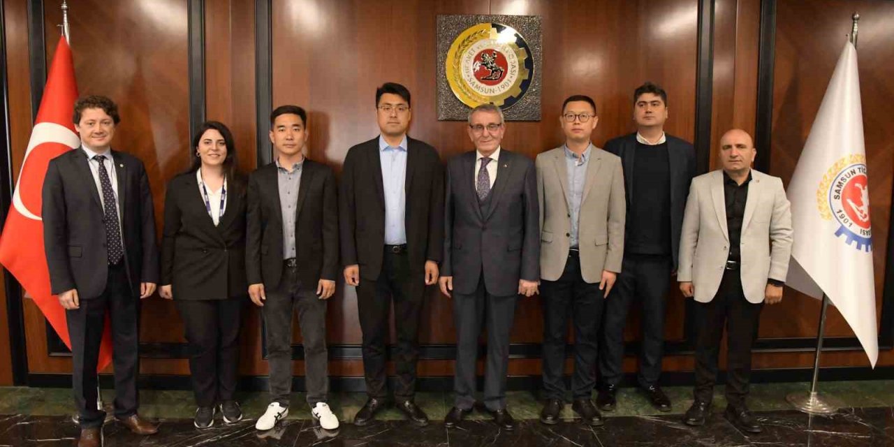 Çinli firmalar iş birliği için Samsun’da: İşlenmiş deniz ürünü alacaklar