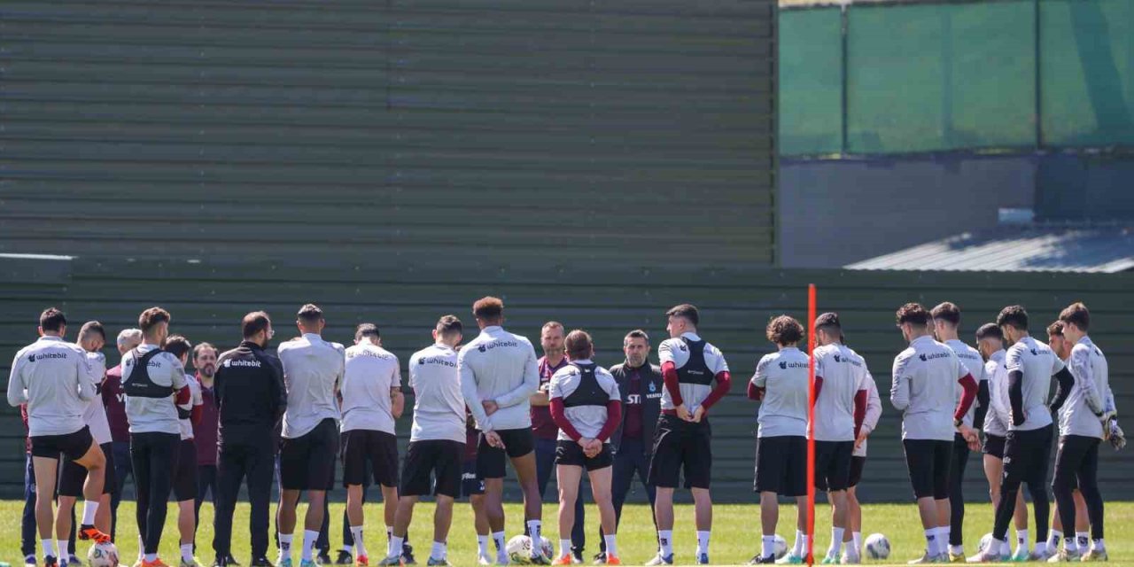 Trabzonspor, MKE Ankaragücü maçı hazırlıklarını sürdürdü