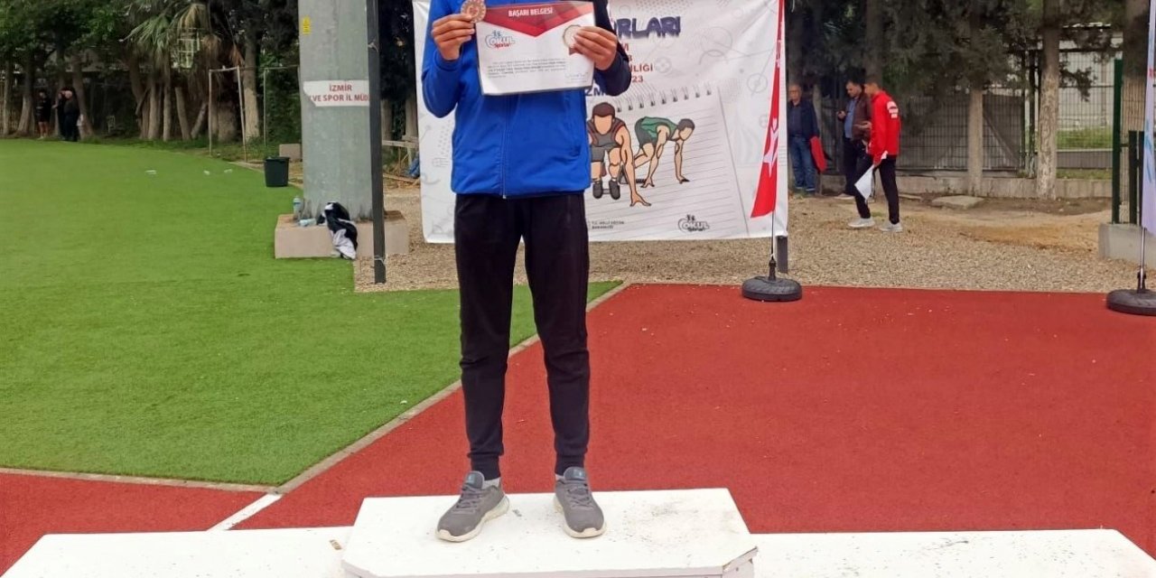 Diyarbakırlı sporcu İzmir’de bronz madalya elde etti