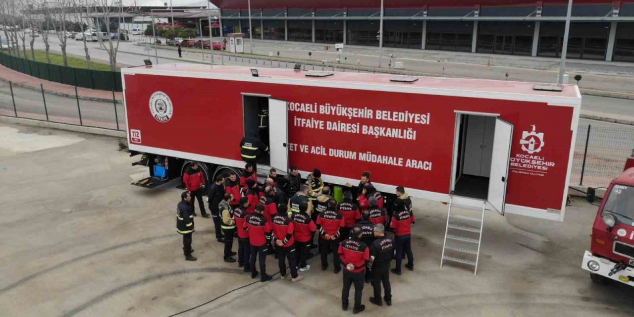 Etkin ve hızlı müdahale için itfaiye personellerine eğitim