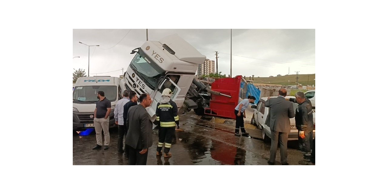 Gaziantep’te zincirleme trafik kazası: 5 yaralı