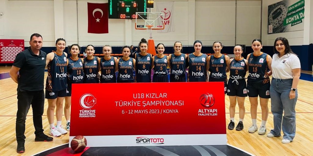Düzce Atletik U18 Türkiye şampiyonasına galibiyetle başladı