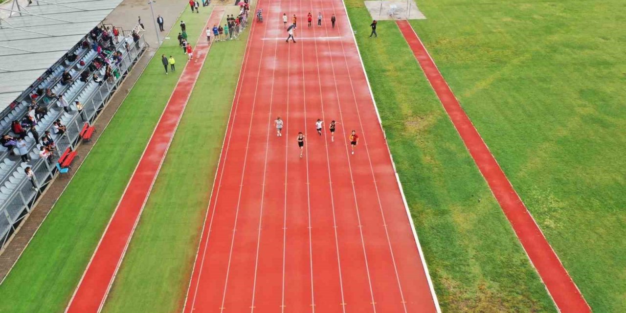 Aydın’ın en hızlı atletleri belli oldu