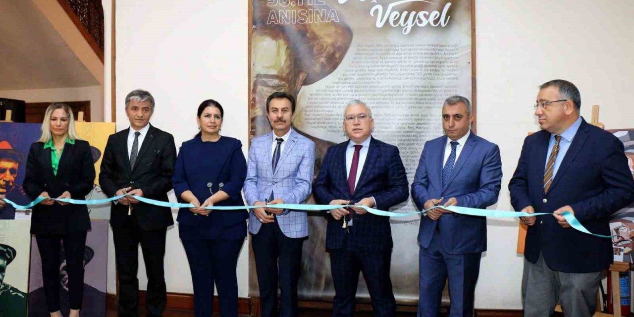 Sivas’ta “Aşık Veysel” sergisi açıldı