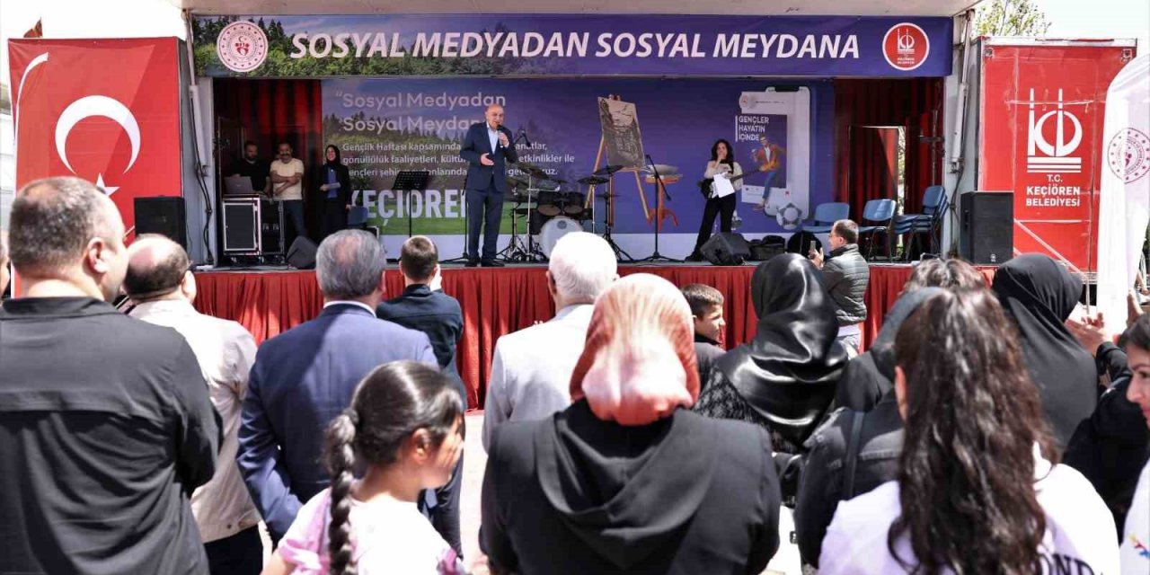 Keçiören’de sosyal medyadan sosyal meydana inildi