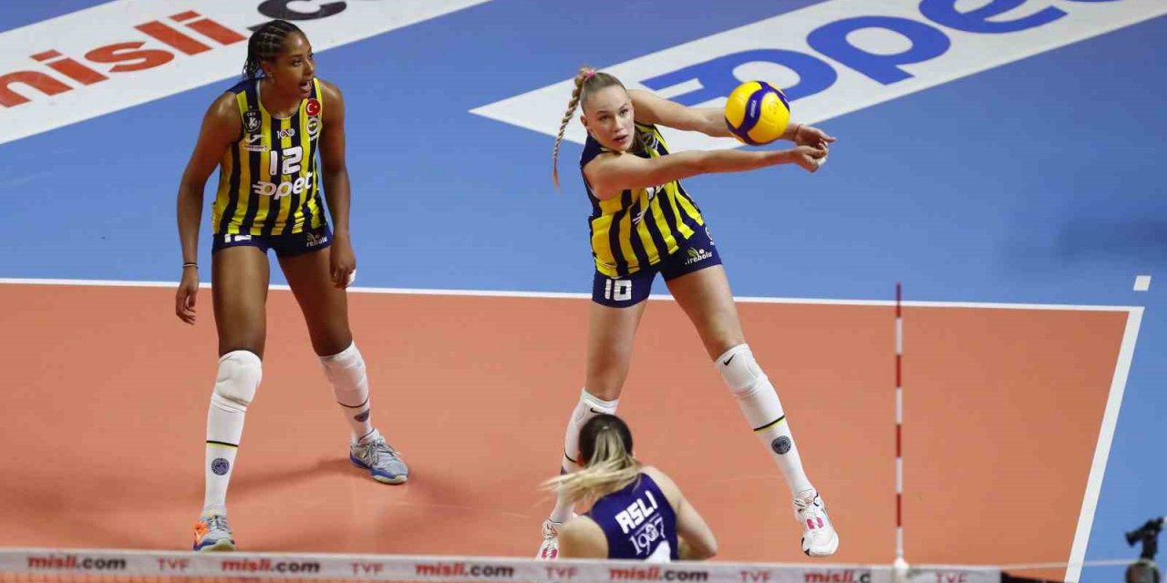 Sultanlar Ligi: Fenerbahçe Opet: 3 - Eczacıbaşı Dynavit: 1