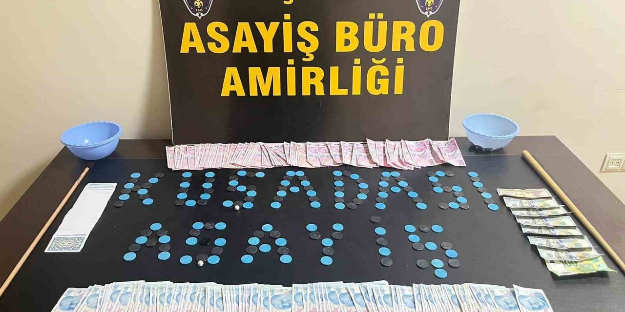 Kuşadası’nda kumar operasyonu: 16 gözaltı