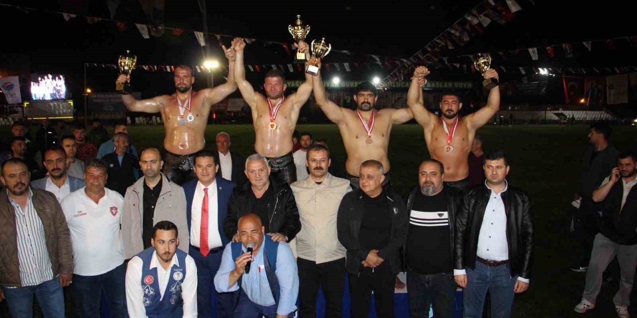 Kumluca Başpehlivanı İsmail Balaban oldu