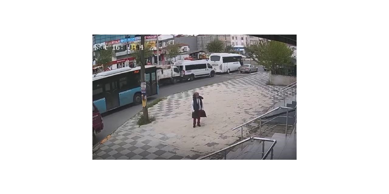 Tekirdağ’da 7 işçinin yaralandığı zincirleme kaza kameraya yansıdı