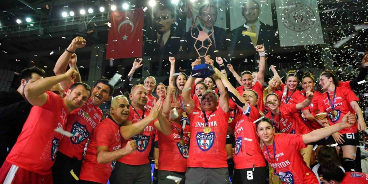 Konyaaltı hentbolda Avrupa şampiyonu