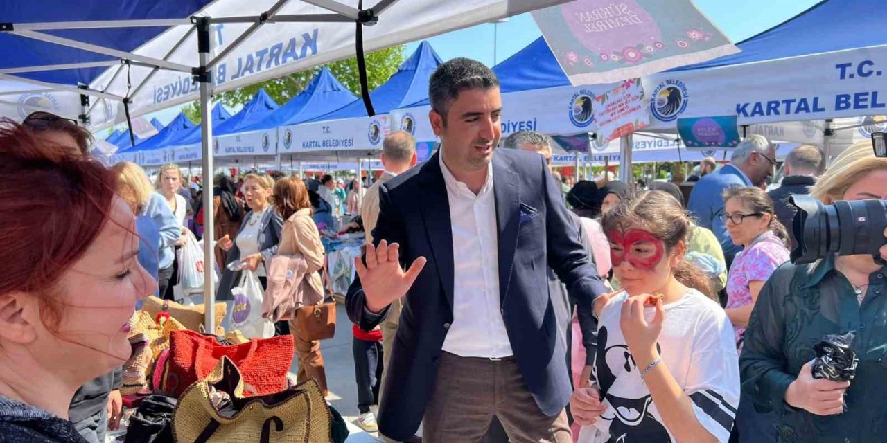 Kartal meydanı üç farklı etkinliğe ev sahipliği yaptı