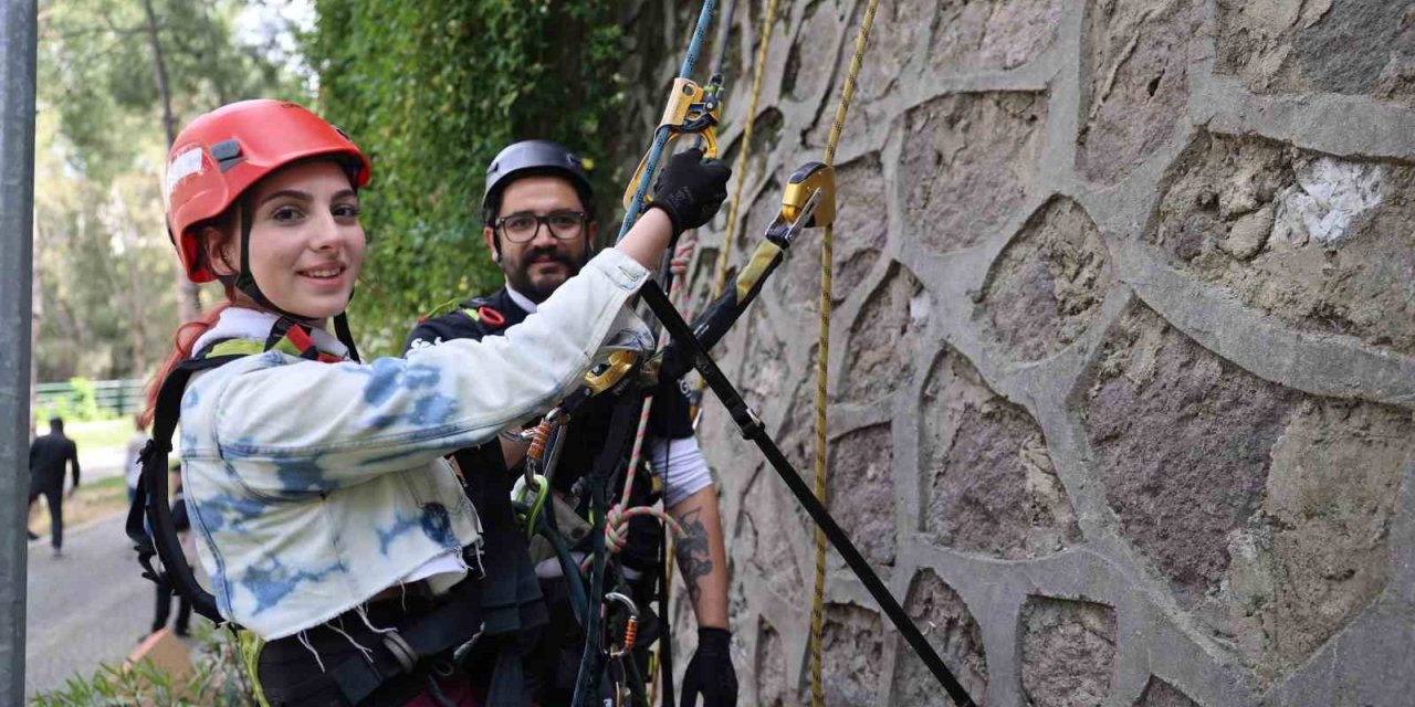 Kampüste aksiyon dolu ‘iş sağlığı’ eğitimi