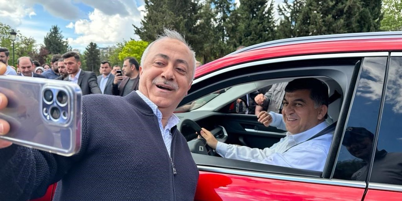 Fadıloğlu, Togg’u kullandı