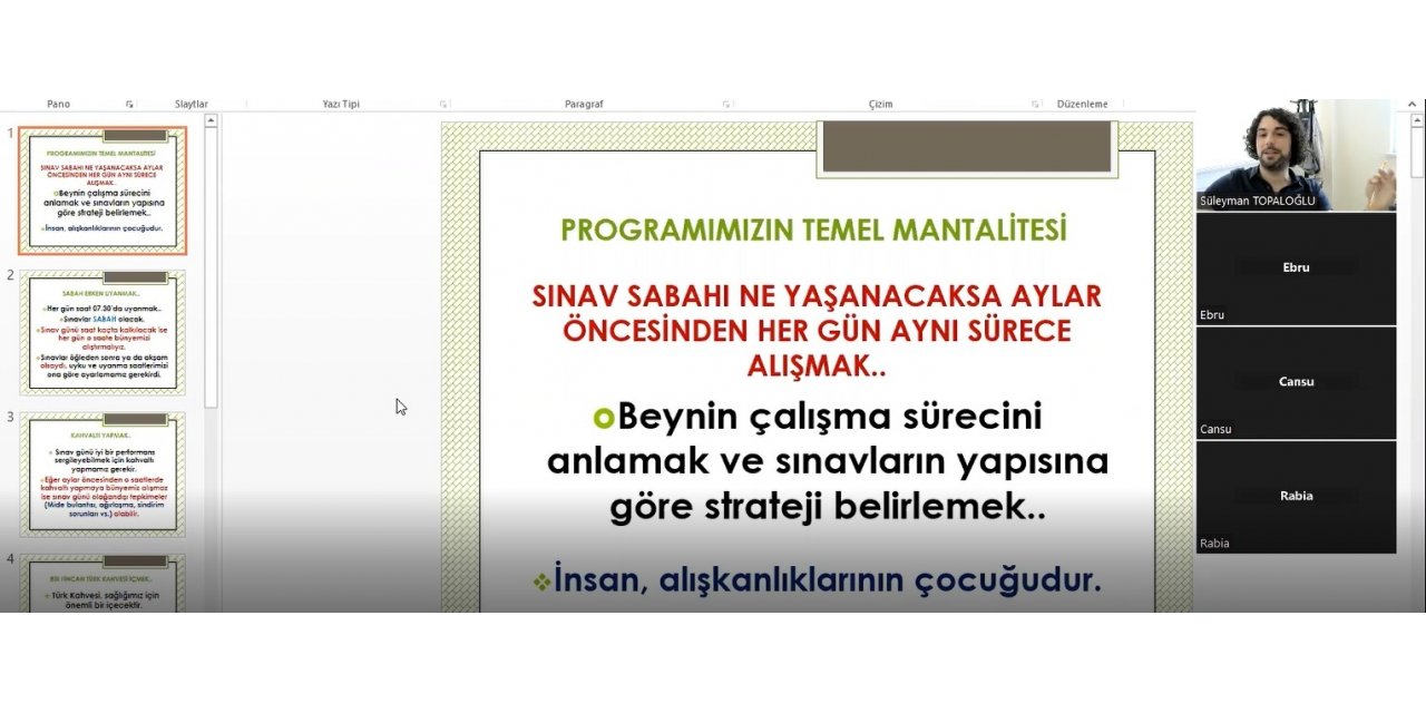 NEVÜ’den online bilgilendirme