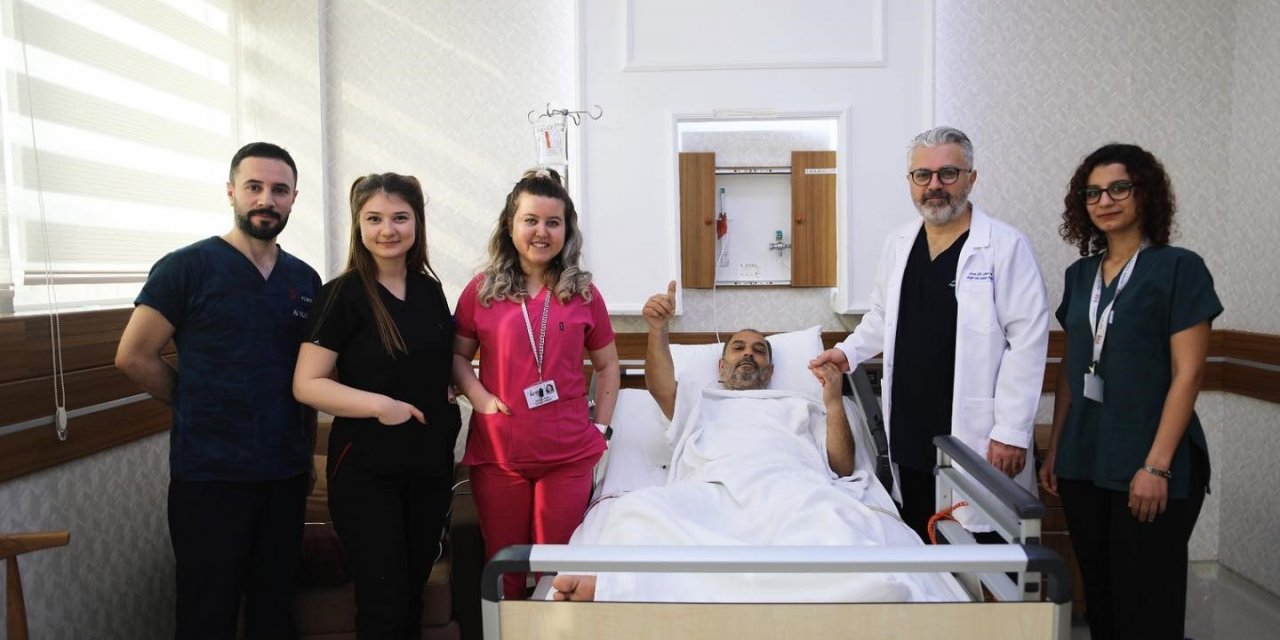 Başarılı bypass cerrahisi ile hayata tutundu