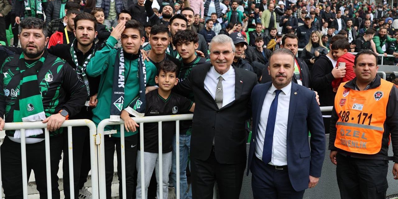Başkan Yüce’den Sakaryaspor için şampiyonluk mesajı: