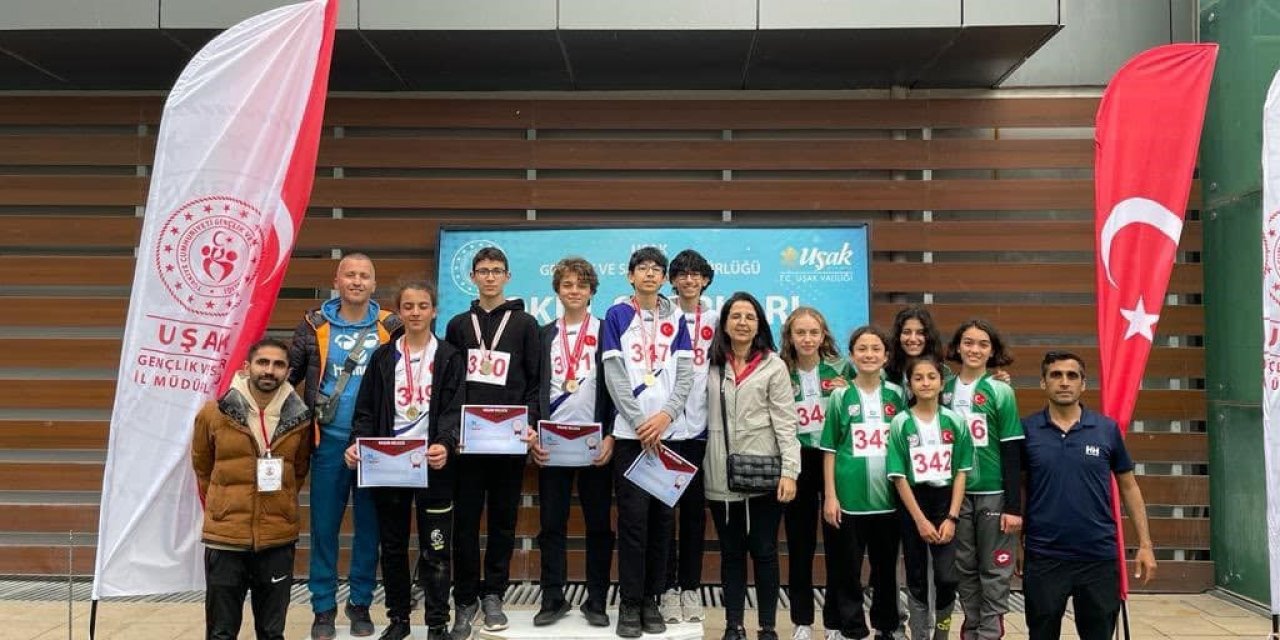 Muğla temsilcisi oryantiringde bölge şampiyonu oldu