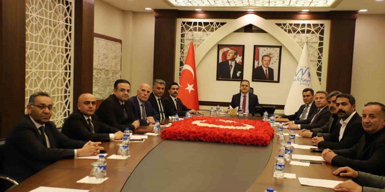 Hakkari’de “OSB Müteşebbis Heyeti Toplantısı’ yapıldı