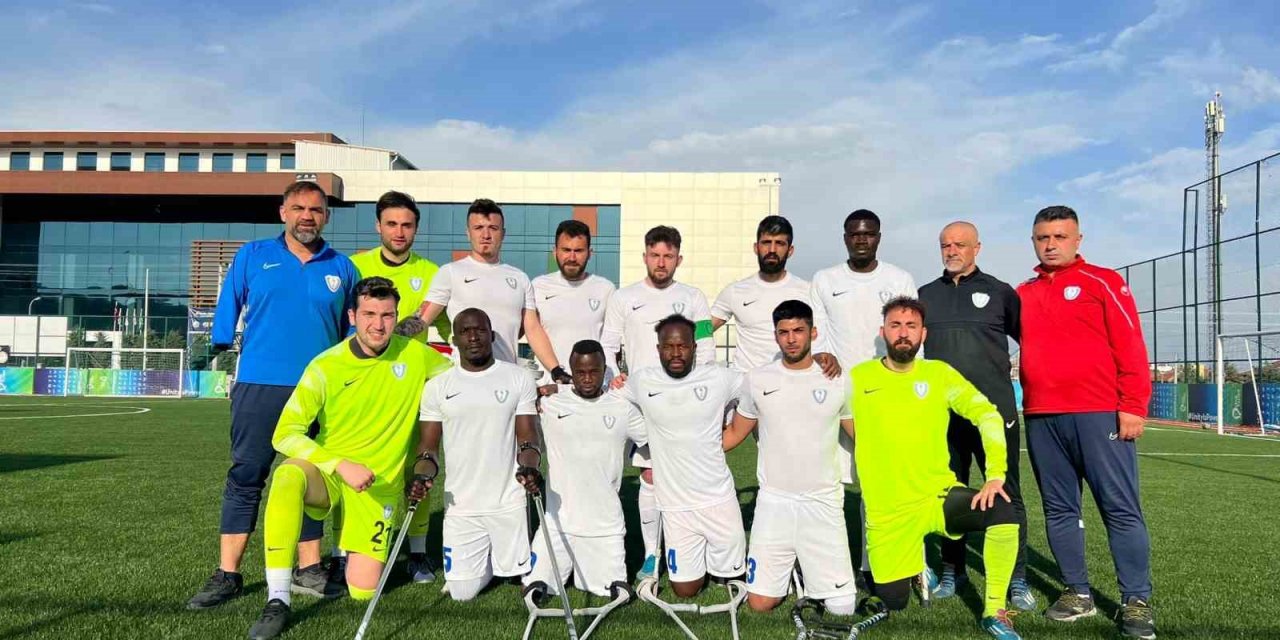 Şahinbey Ampute şampiyonluğa koşuyor