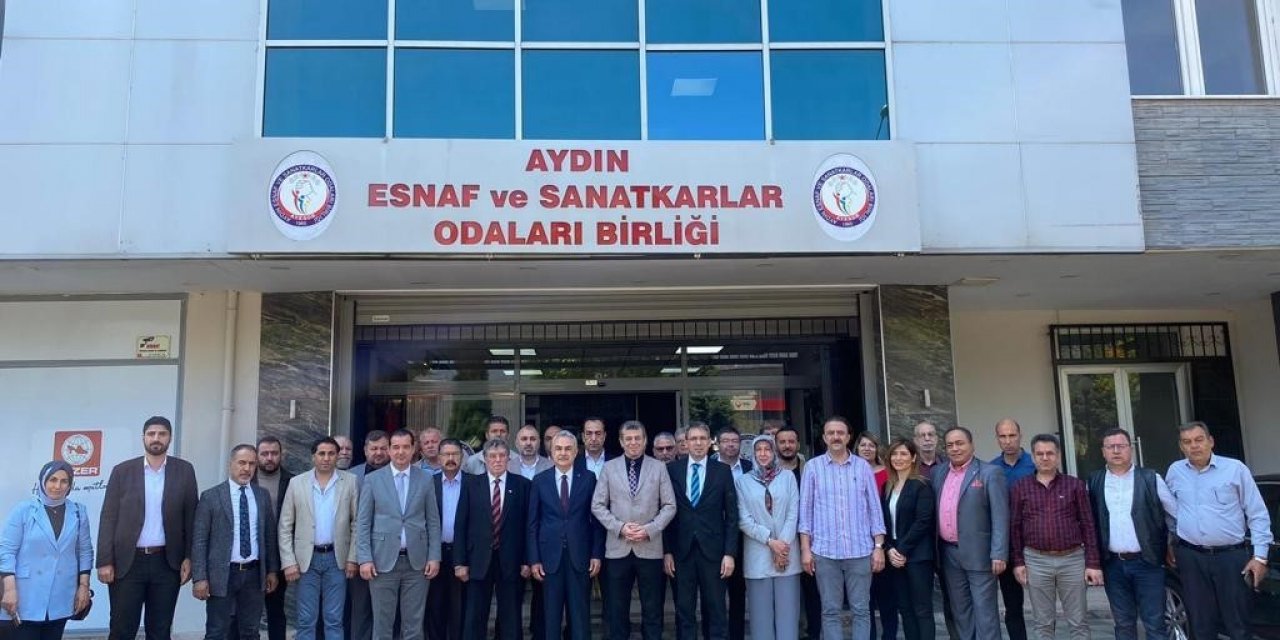 AYESOB Başkanı Künkcü: “Esnafımızın dertlerini aktardık”