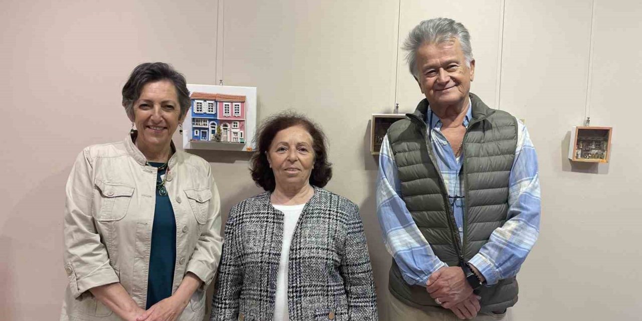 Toykoç çiftinden minyatür ve resim bir arada