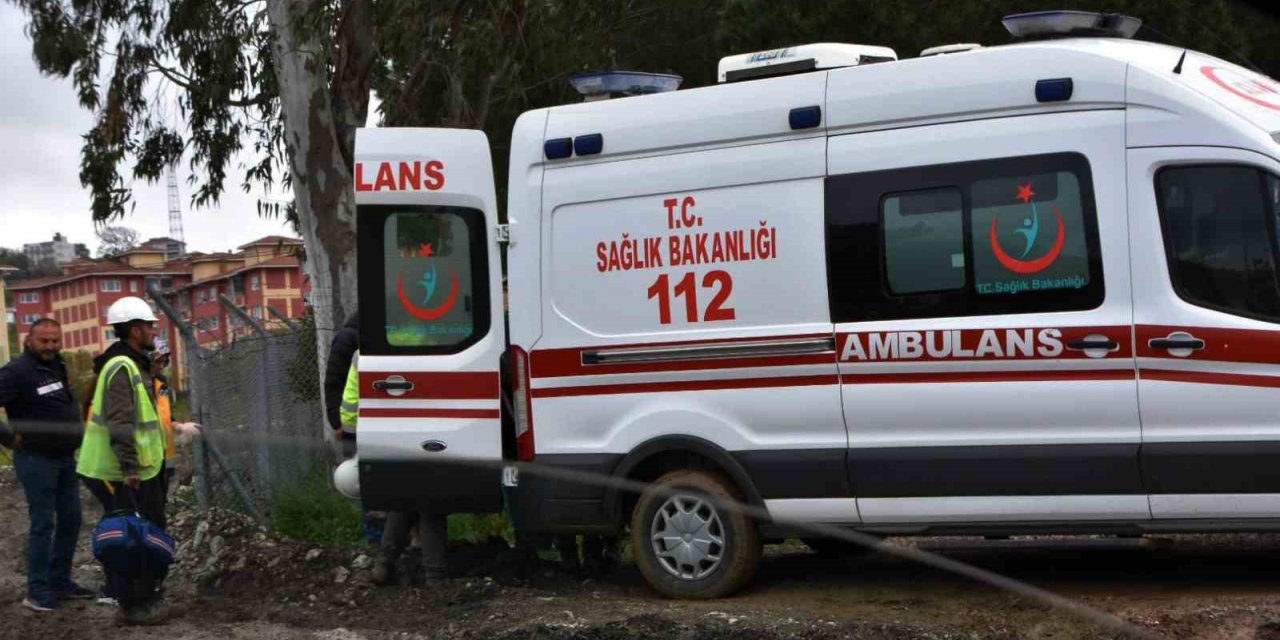 Sinop’ta inşaattan düşen işçi yaralandı
