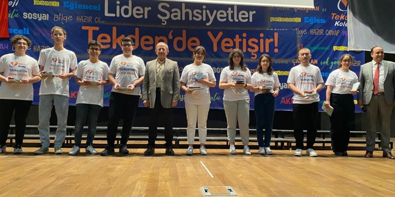 Tekden Fen ve Anadolu Lisesi’nde MSÜ’de üstün başarı