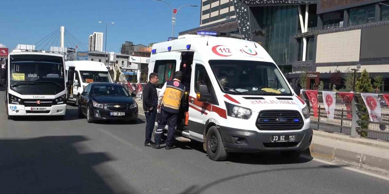 Elazığ’da trafik kazası: 2 yaralı