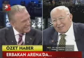 Erbakan Dündar'ı kahkaya boğdu