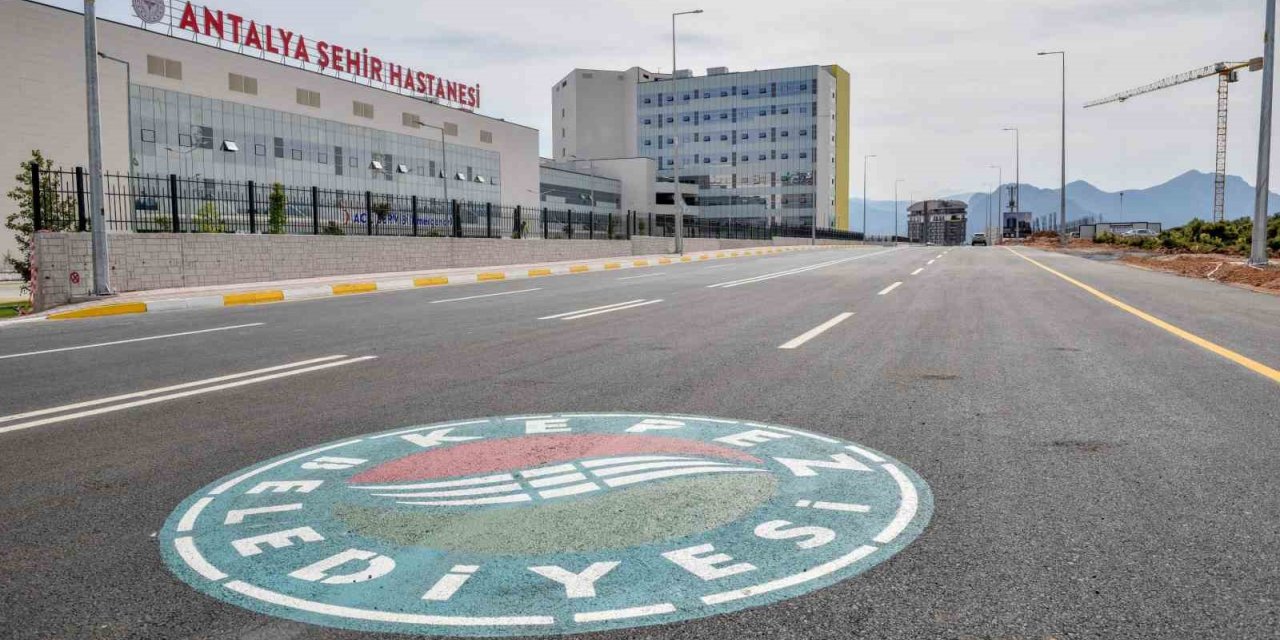 Kepez’den şehir hastanesine muhteşem yol