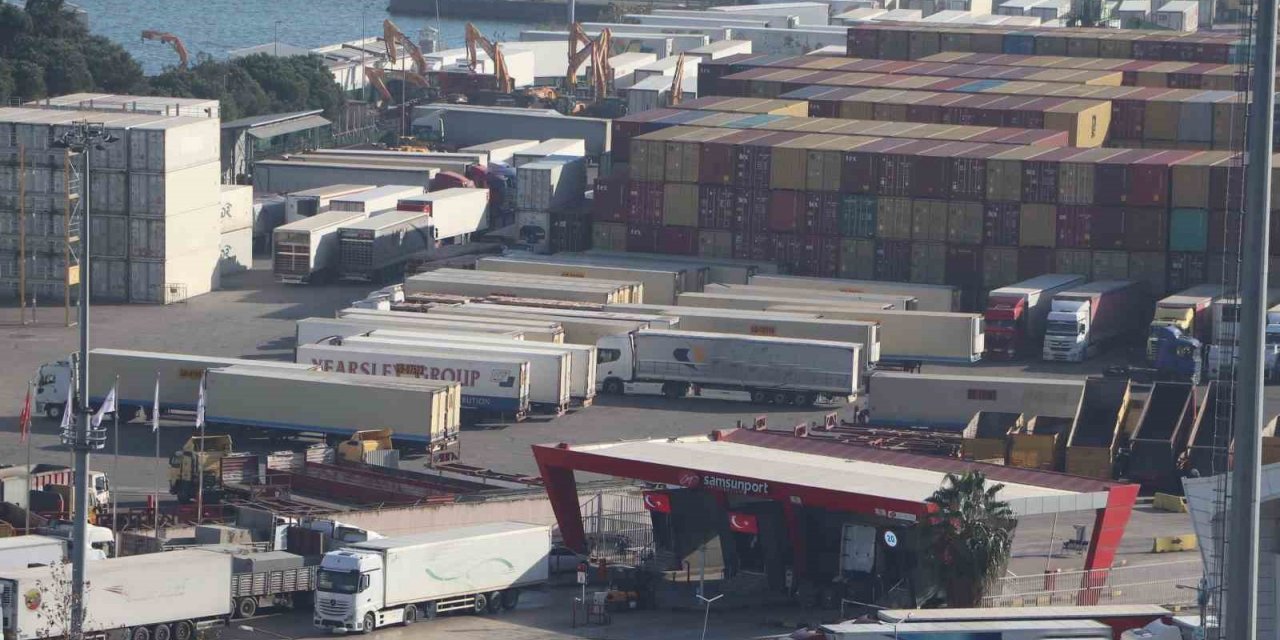 Samsunport Limanı’nda elektrik panosunda patlama: 1 yaralı