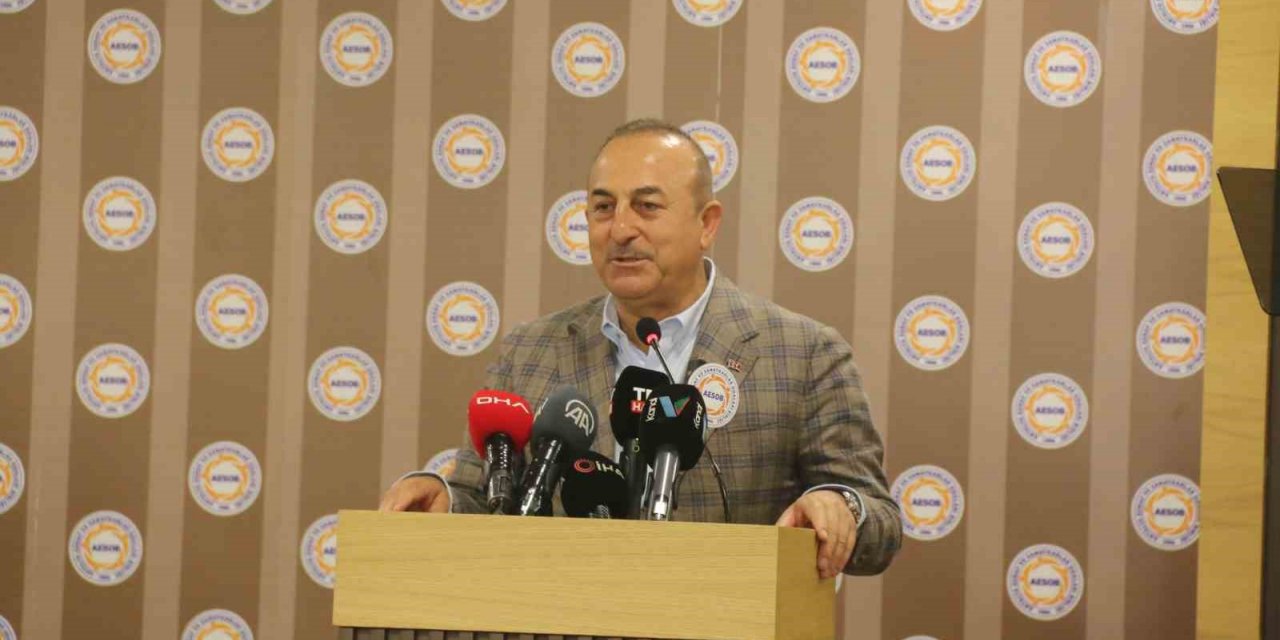 Bakan Çavuşoğlu: "’Erdoğan gitsin’ diyenlerin pabucunu kaç seçimdir dama atıyoruz"