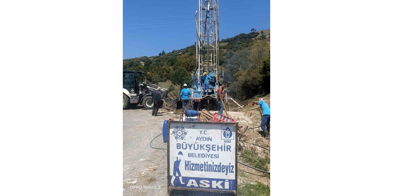 Aydın Büyükşehir Belediyesi’nden 4 farklı noktada sondaj çalışması