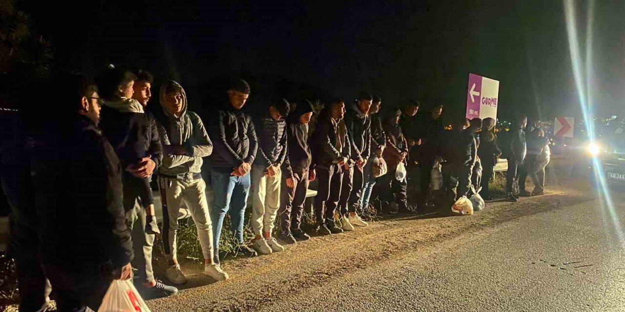 Çıkış hazırlığındaki göçmenler yakalandı