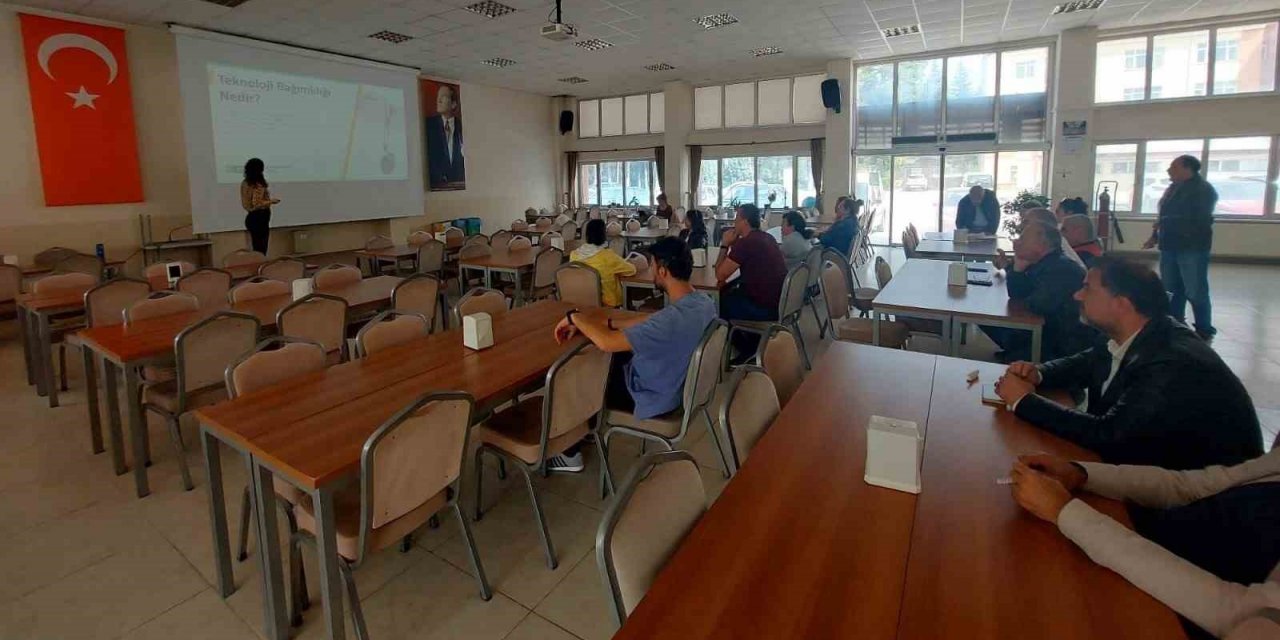 İl Tarım ve Orman Müdürlüğü personeline “Davranışsal Bağımlılıklarla Mücadele Eğitimi”