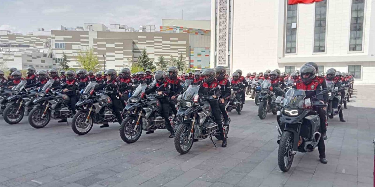 Yunus polisler, seremoniyle görev yerlerine gönderildi