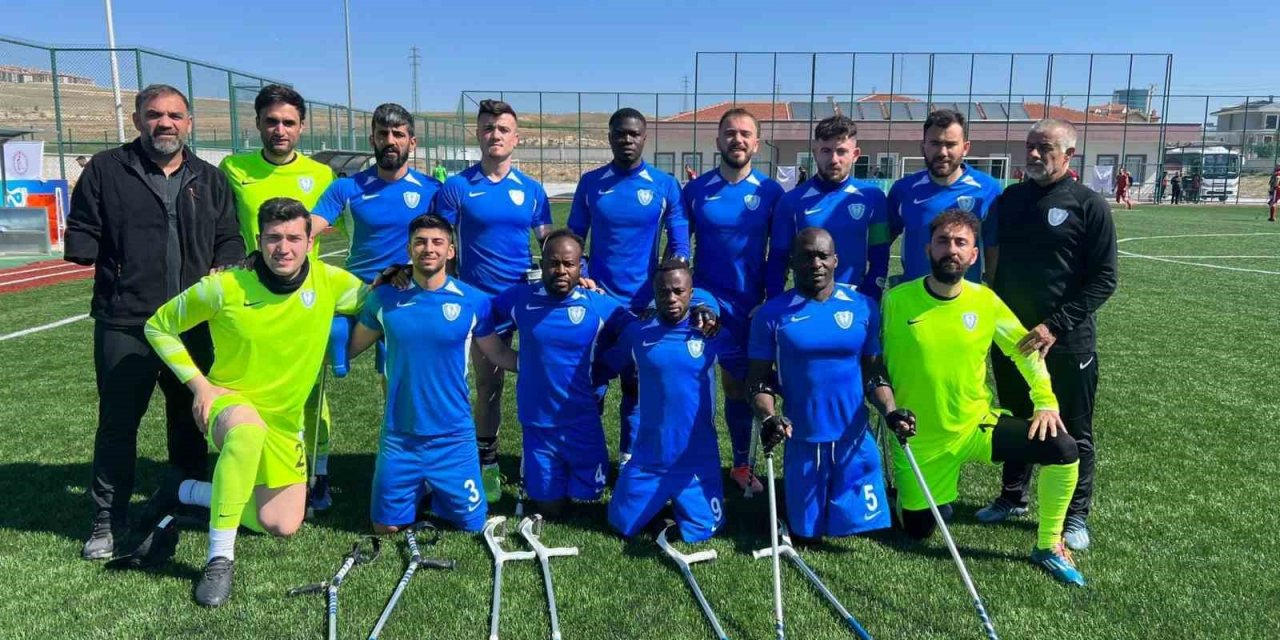 Şahinbey Ampute şampiyonluğa doğru "farklı" koşuyor