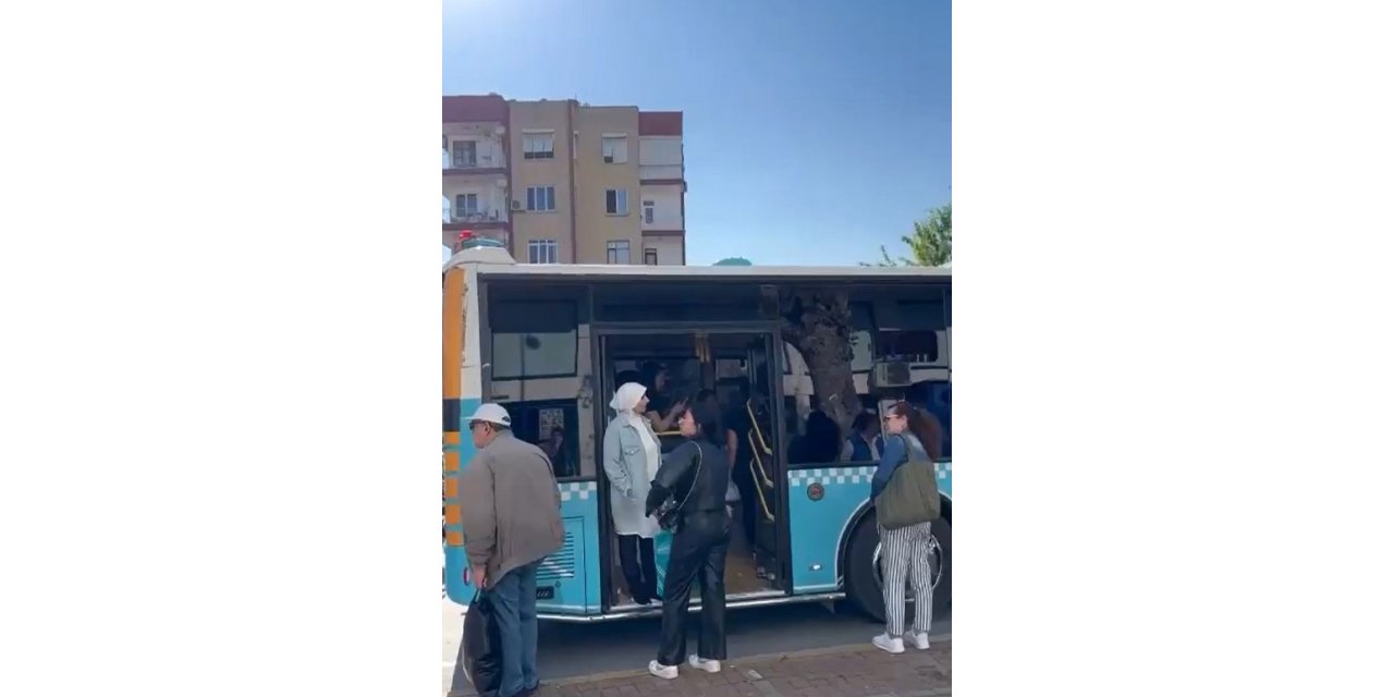 Yolcularla tartışan otobüs şoförü isyan etti, yolcu dolu otobüsü park edip işi bıraktı