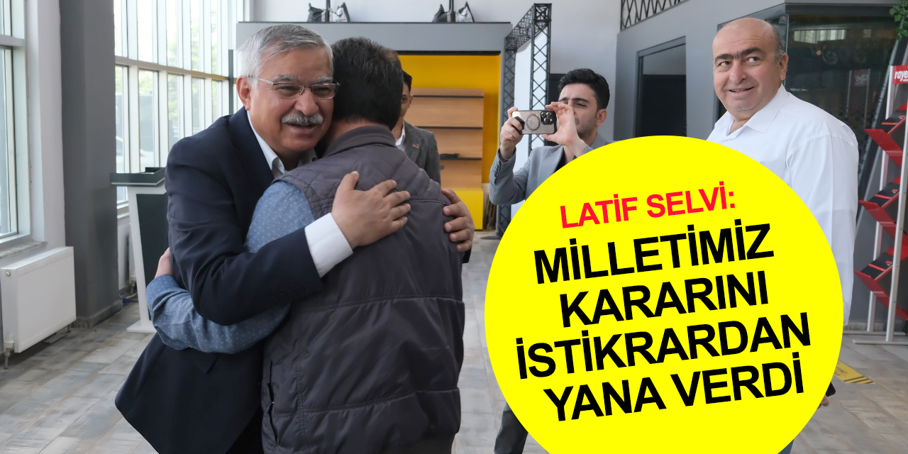 AK Parti Konya Adayı Selvi: 14 Mayıs'ta rekor destek bekliyoruz