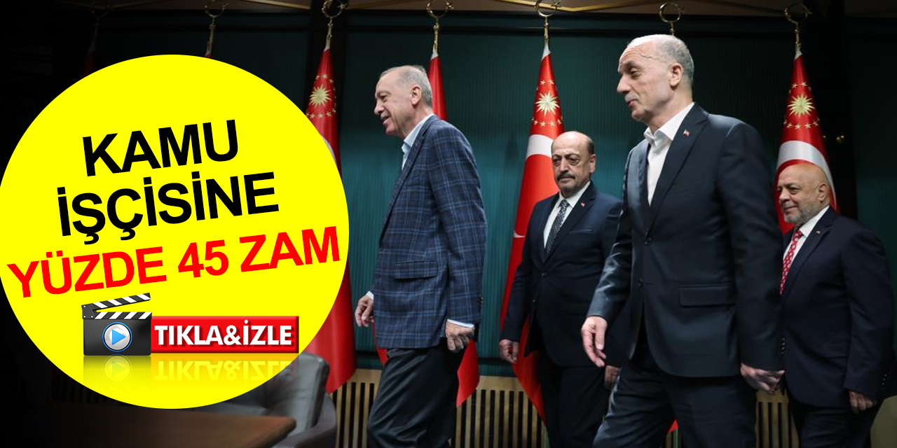 Cumhurbaşkanı Erdoğan: En düşük kamu işçisi ücretini 15 bin liraya çıkarıyoruz